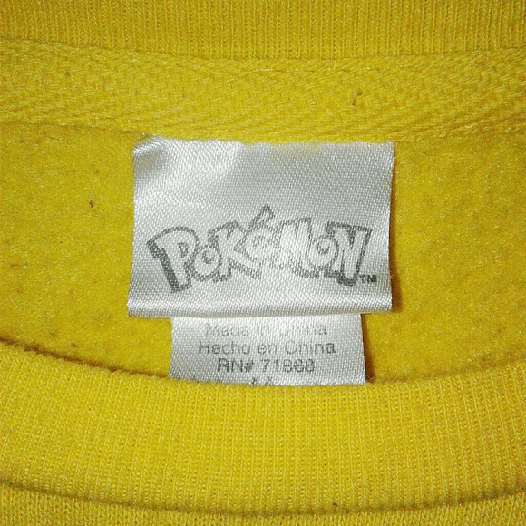 Nintendo Pikachu Embroidered Sweatshirt - Picture 4 of 4